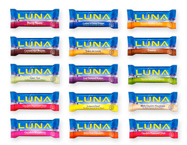 Luna Bar Chocolate Flavors